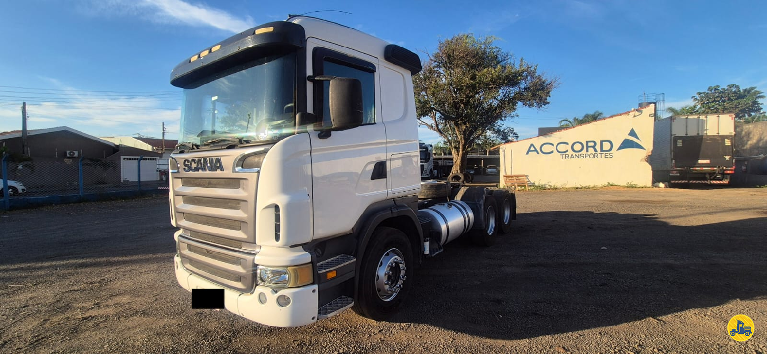CAMINHAO SCANIA SCANIA 124 420 Cavalo Mecânico Cavalo 6x2 Accord  Veículos FRANCA SÃO PAULO SP
